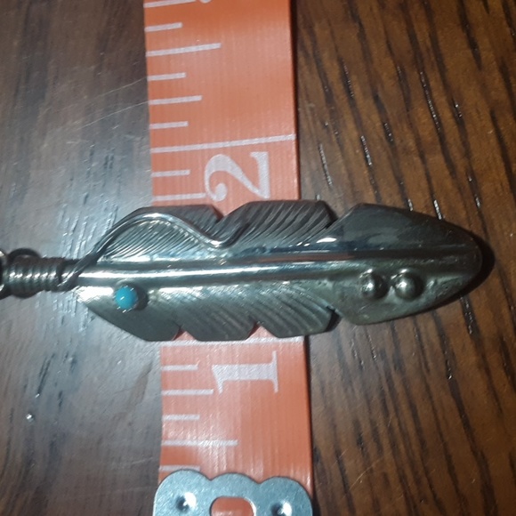 Native American Feather Necklace - Picture 10 of 12